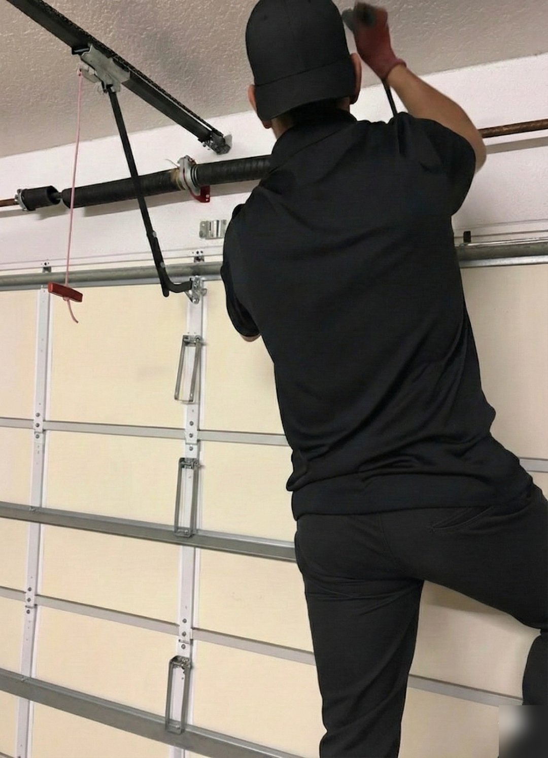 Garage door repair work, gallery photo 12